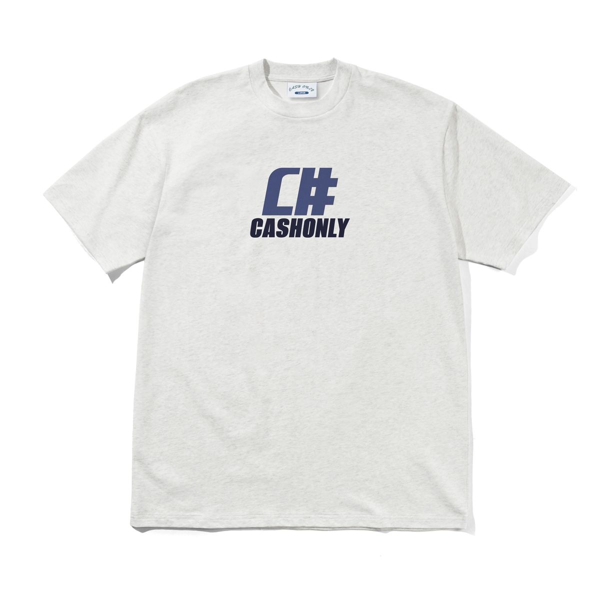 Cash Only Numeric T-Shirt in Ash - Goodnews Skateshop