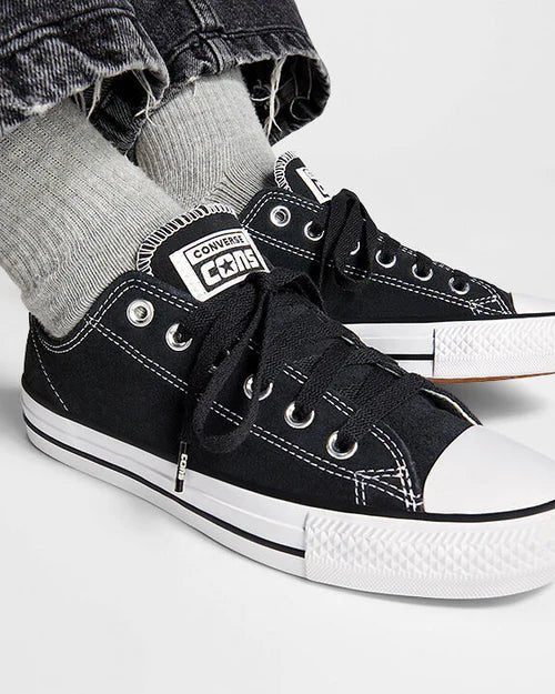 Converse CONS CTAS Pro Ox in Black/Black/White - Goodnews Skateshop
