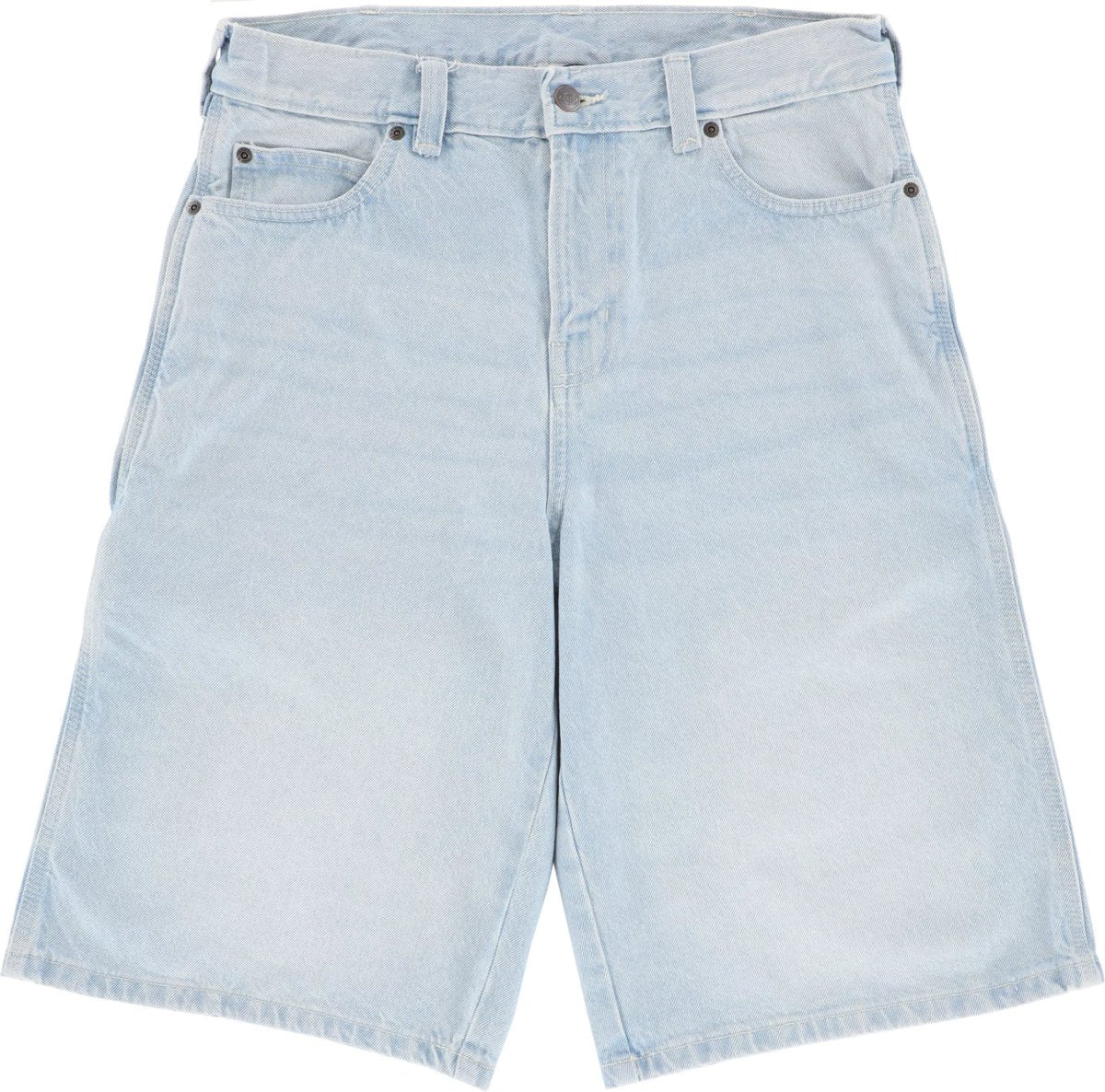 Dickies 958 13" Loose Jean Shorts in Fog Blue - Goodnews Skateshop