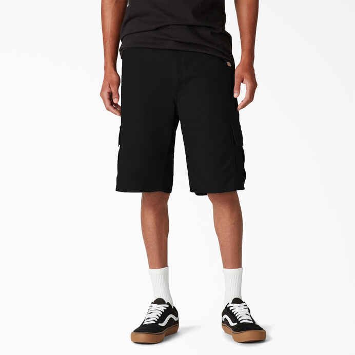 Dickies Skateboarding 11" Regular Fit Cargo Shorts in Black - Goodnews Skateshop