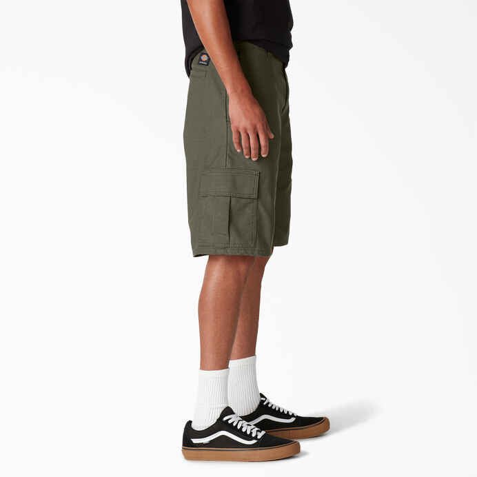 Dickies Skateboarding 11" Regular Fit Cargo Shorts in Moss Green - Goodnews Skateshop