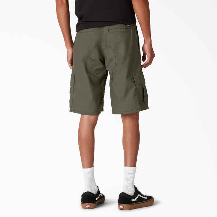 Dickies Skateboarding 11" Regular Fit Cargo Shorts in Moss Green - Goodnews Skateshop