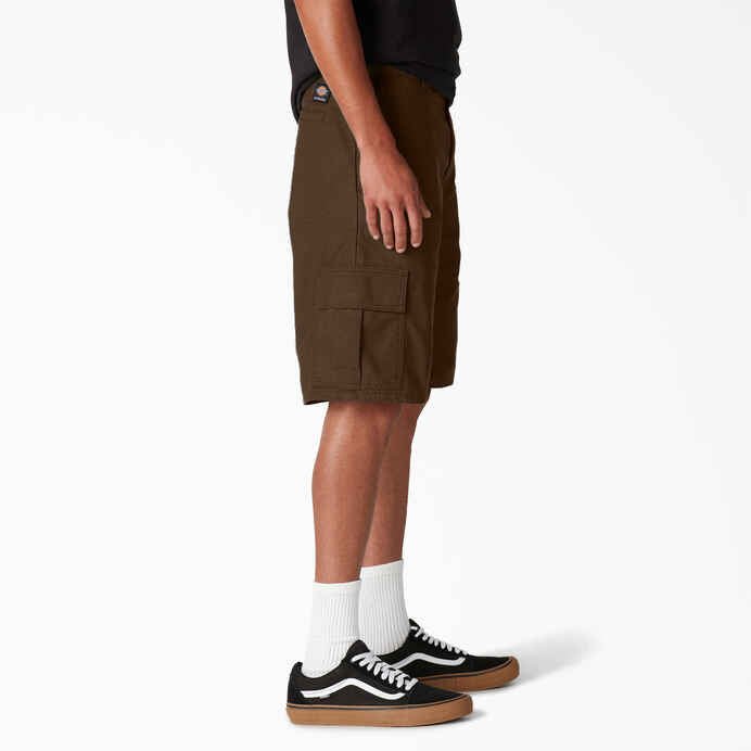 Dickies Skateboarding 11" Regular Fit Cargo Shorts in Timber Brown - Goodnews Skateshop