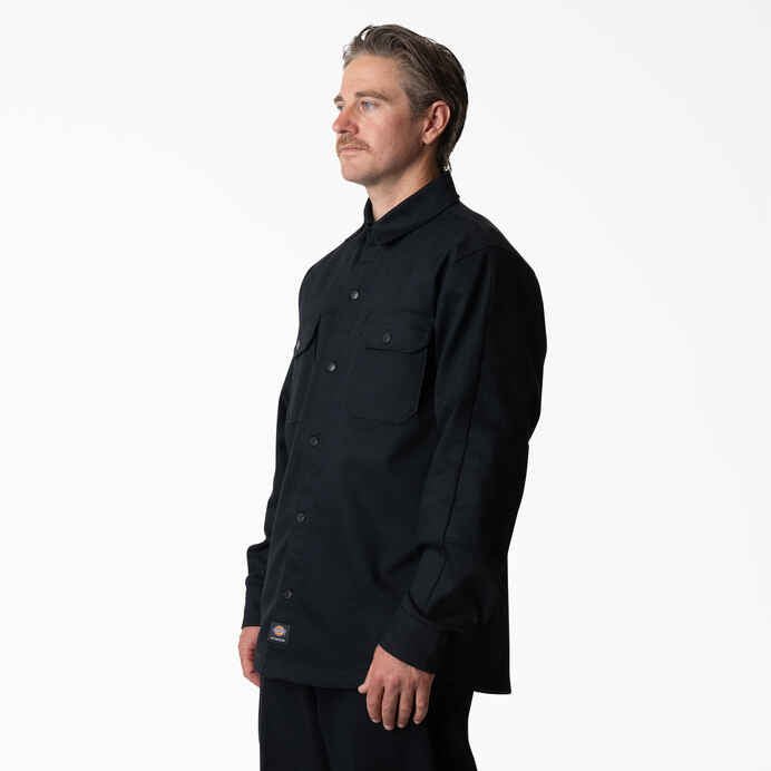Dickies Skateboarding Mike Anderson Lined Shirt Jacket in Black - Goodnews Skateshop