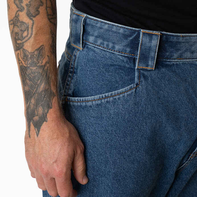 Dickies Skateboarding Mike Anderson Loose Fit Jeans in Stonewashed - Goodnews Skateshop
