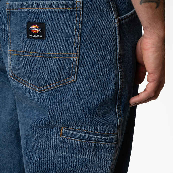 Dickies Skateboarding Mike Anderson Loose Fit Jeans in Stonewashed - Goodnews Skateshop