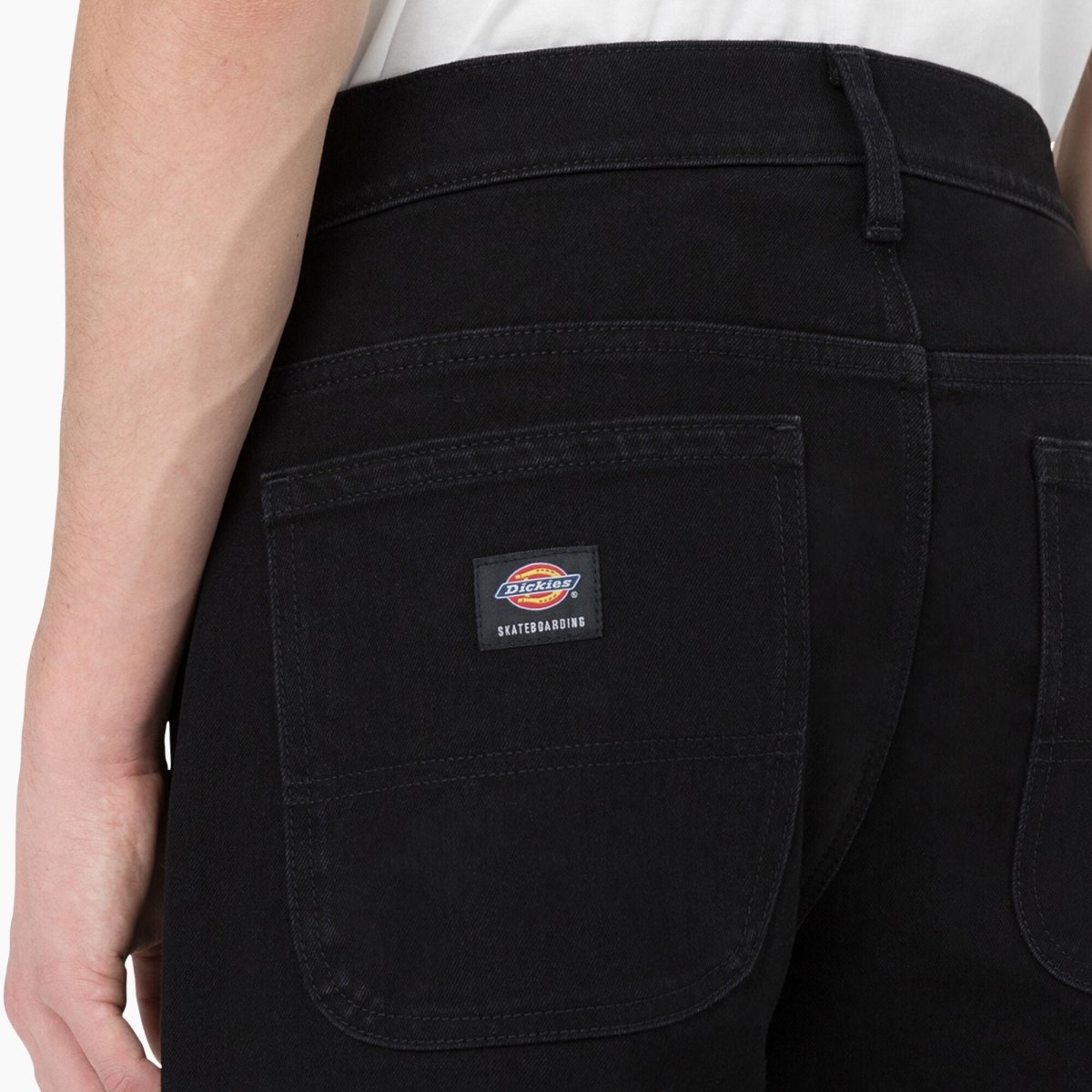 Dickies Skateboarding Wingville Loose Fit Jeans in Black - Goodnews Skateshop