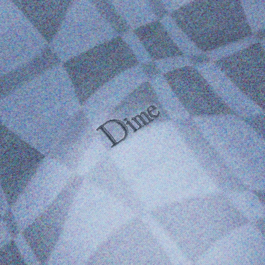 Dime Abstract Longsleeve Shirt in Static Blue - Goodnews Skateshop