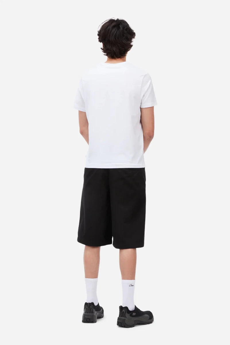 Dime Baggy Chino Shorts in Black - Goodnews Skateshop