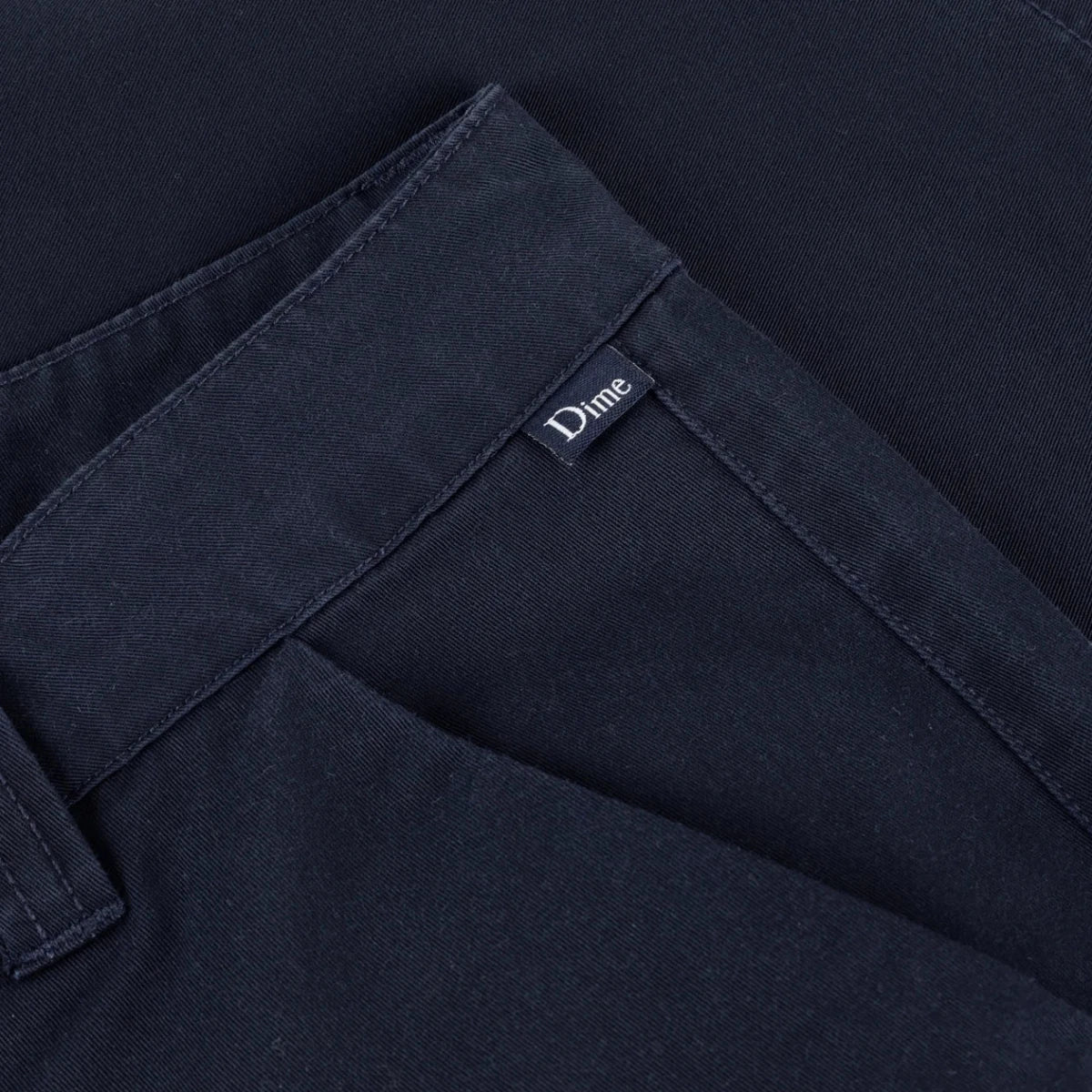 Dime Baggy Chino Shorts in Navy - Goodnews Skateshop