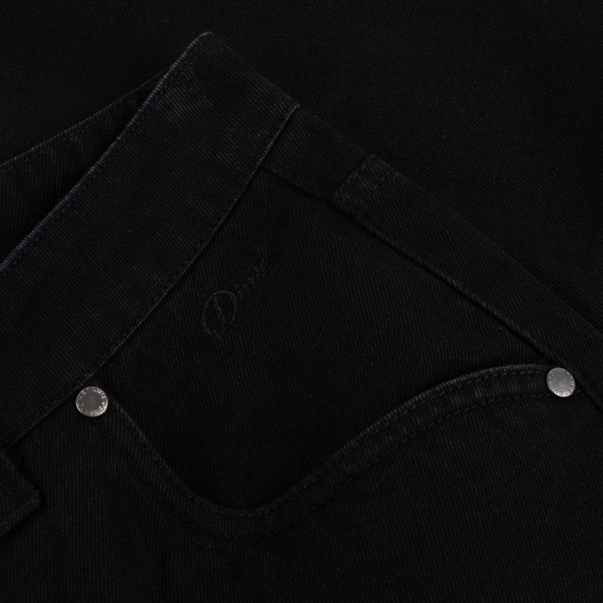 Dime Baggy Denim Pants in Black - Goodnews Skateshop