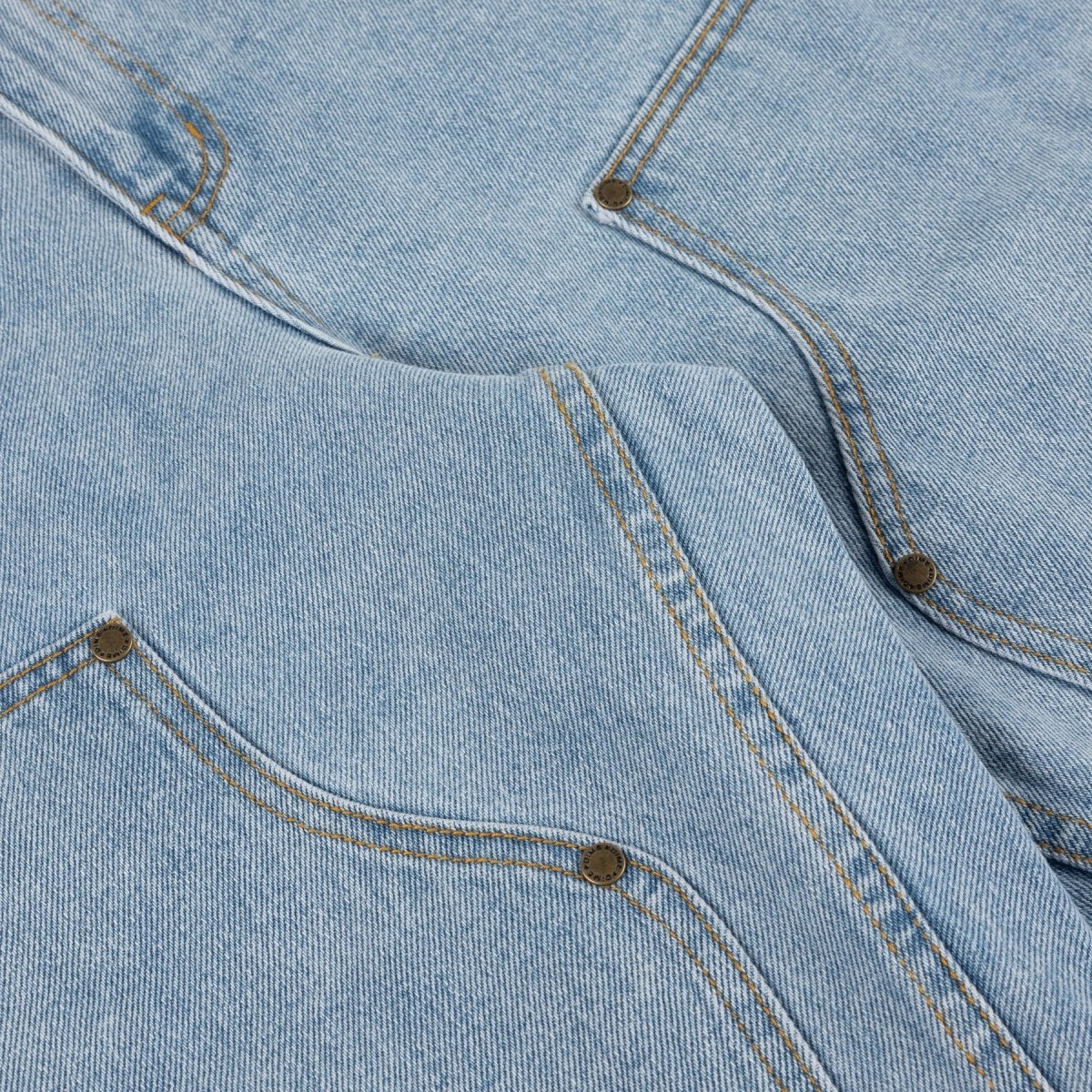 Dime Carpenter Denim Shorts in Blue Washed - Goodnews Skateshop