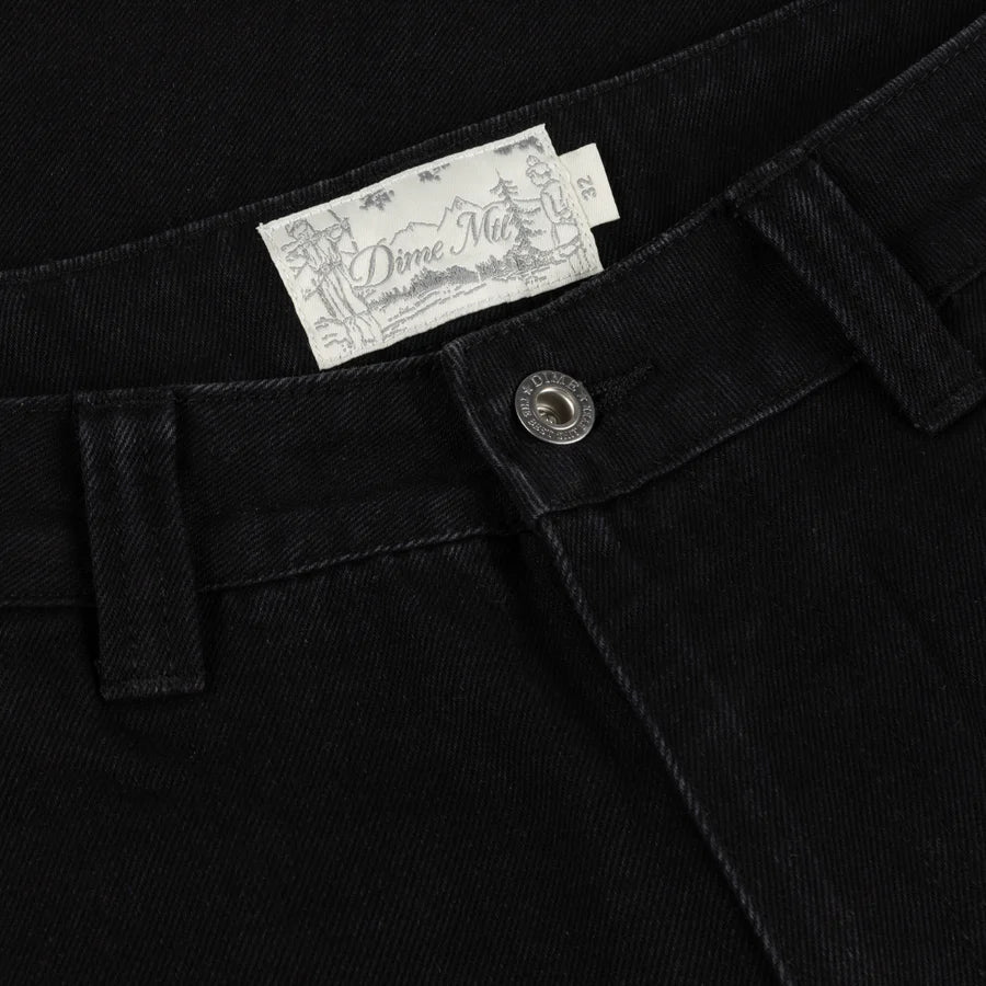 Dime Carpenter Denim Shorts in Jet Black - Goodnews Skateshop