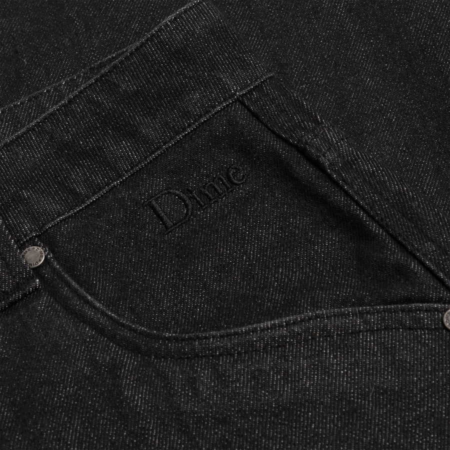 Dime Classic Baggy Denim Pants in Black Washed - Goodnews Skateshop