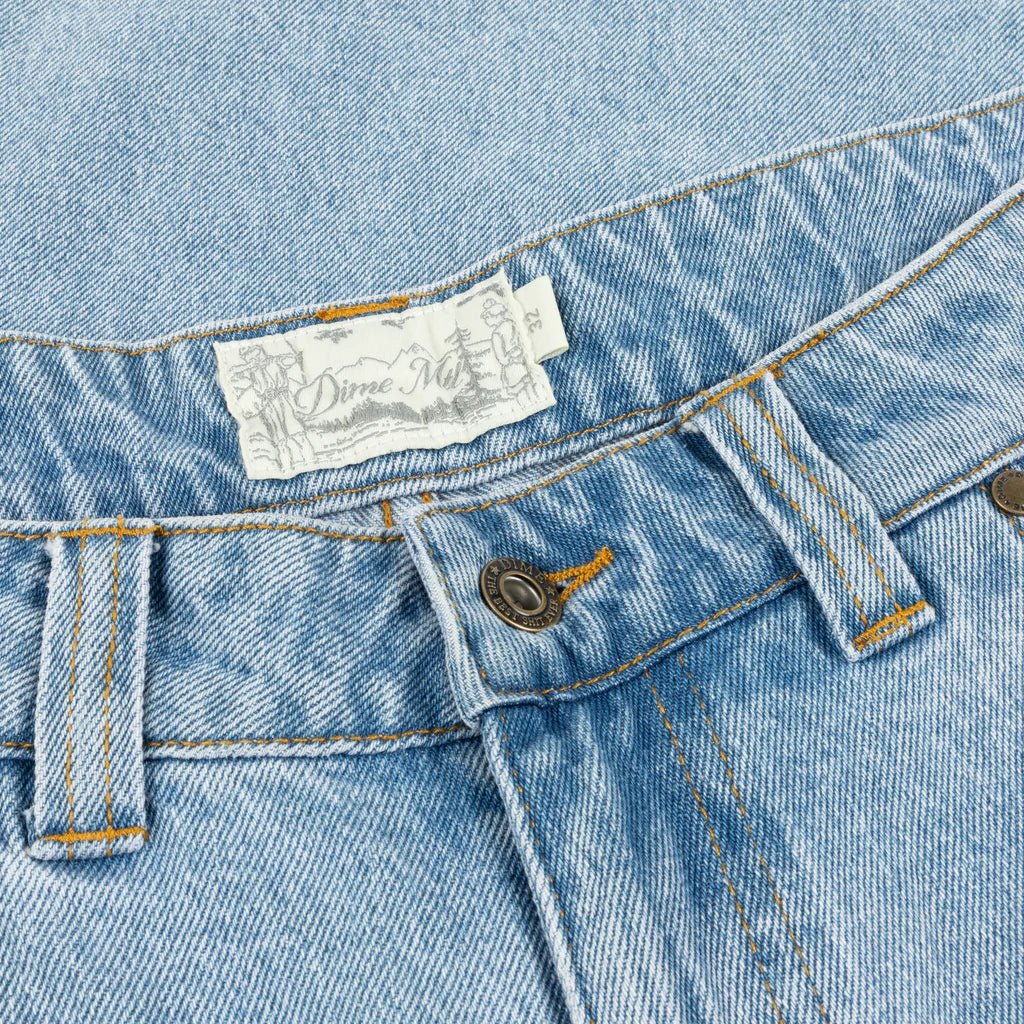 Dime Classic Baggy Denim Pants in Blue Washed - Goodnews Skateshop