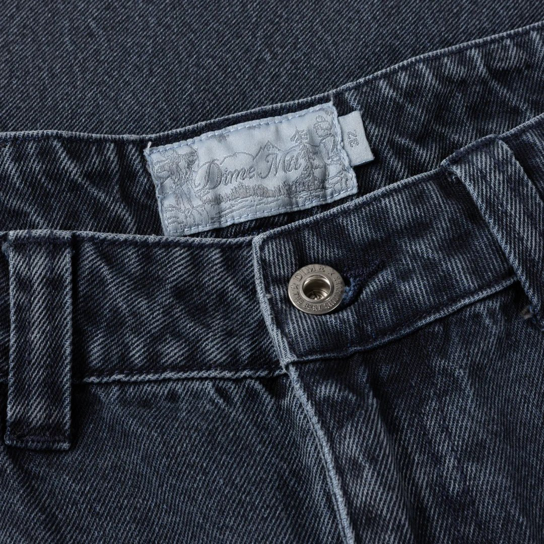 Dime Classic Baggy Denim Pants in Overdyed Blue - Goodnews Skateshop