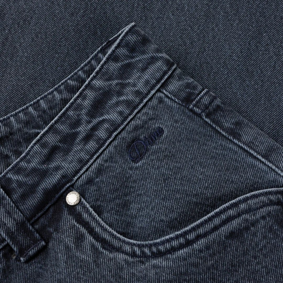 Dime Classic Baggy Denim Pants in Overdyed Blue - Goodnews Skateshop