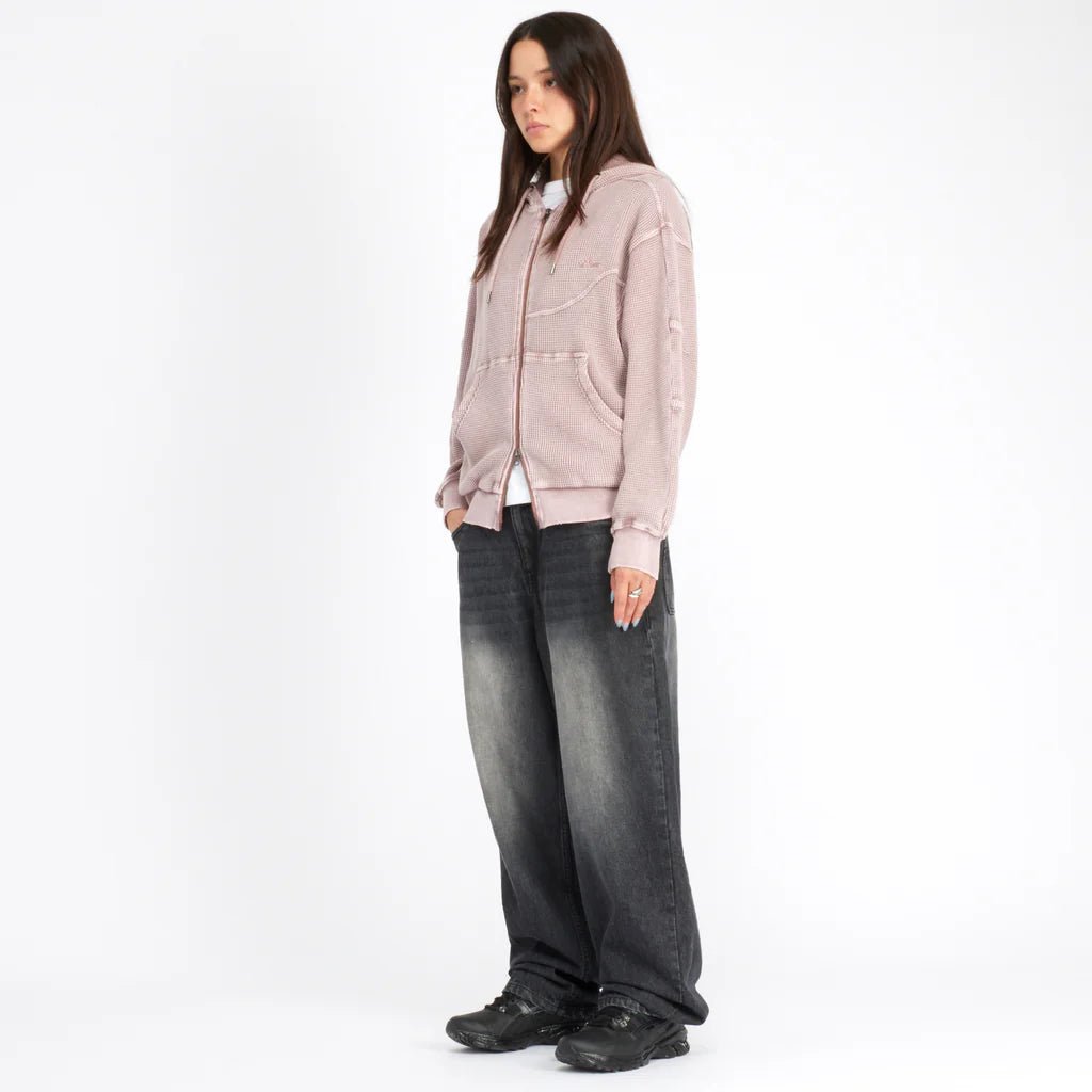 Dime Classic Baggy Denim Pants in Sandblasted Black - Goodnews Skateshop