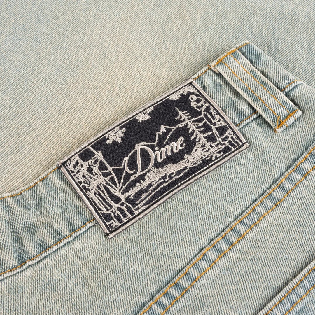 Dime Classic Baggy Denim Pants in Sandblasted Sky Blue - Goodnews Skateshop