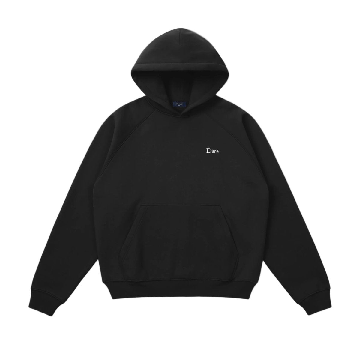 Dime Classic Logo Hoodie in Pirate Black - Goodnews Skateshop