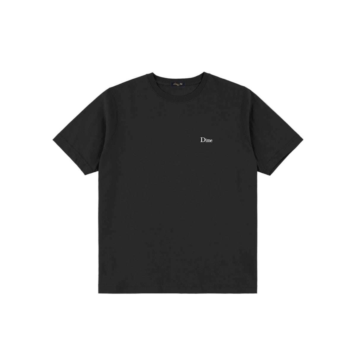 Dime Classic Logo T-Shirt in Pirate Black - Goodnews Skateshop