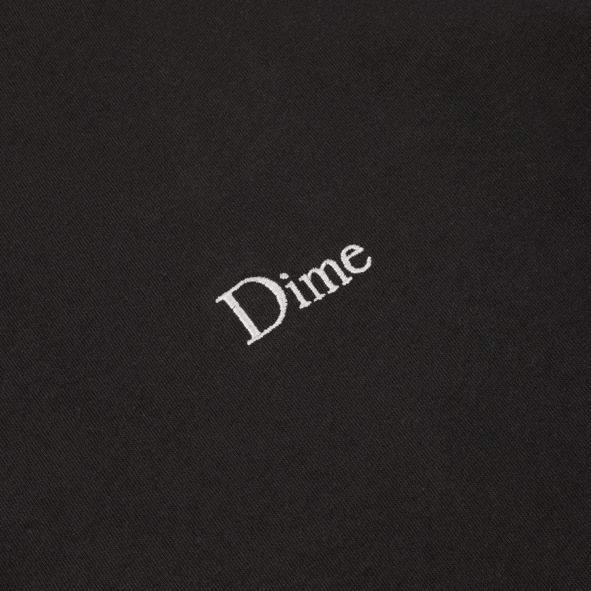 Dime Classic Logo T-Shirt in Pirate Black - Goodnews Skateshop