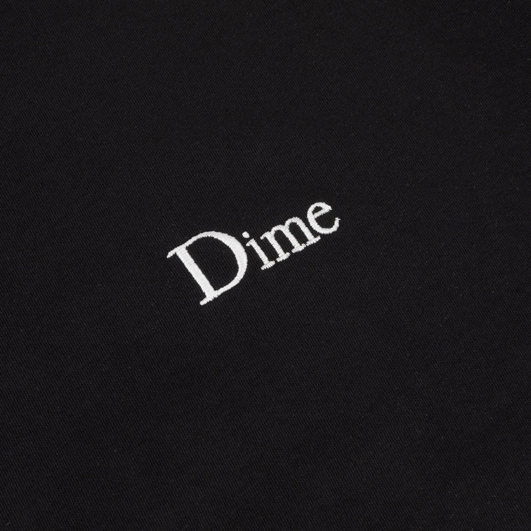 Dime Classic Small Logo LS T-Shirt in Black - Goodnews Skateshop