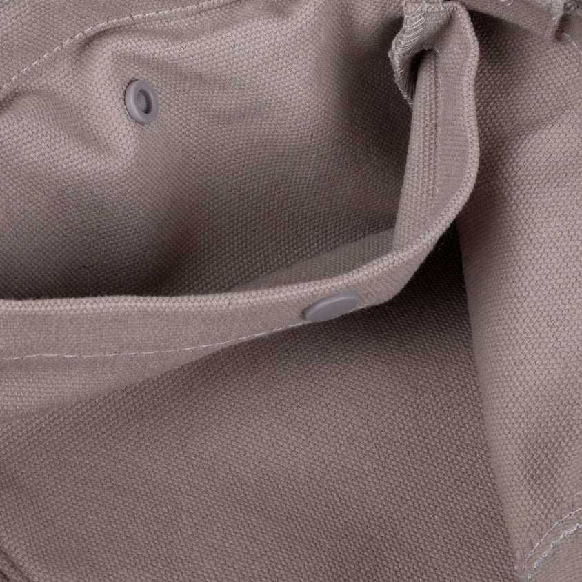 Dime Cursive Chenille Tote Bag in Concrete - Goodnews Skateshop