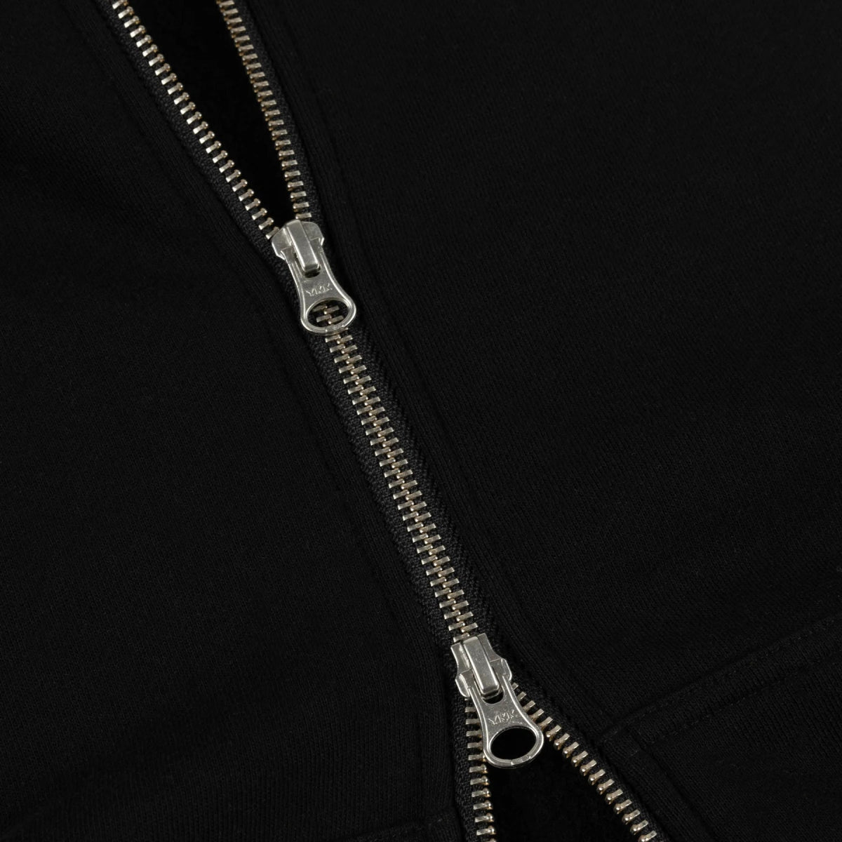 Dime Cursive Zip - Hoodie in Black - Goodnews Skateshop