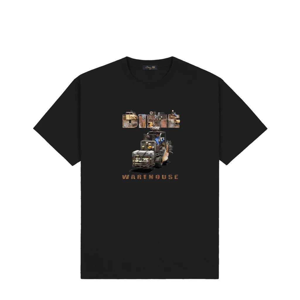 Dime Mad Bry T-Shirt in Black - Goodnews Skateshop