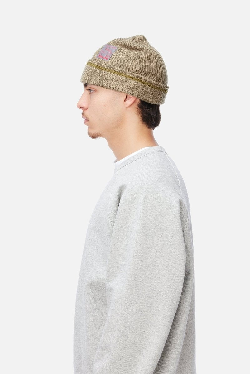 Dime Military Beanie in Taupe - Goodnews Skateshop