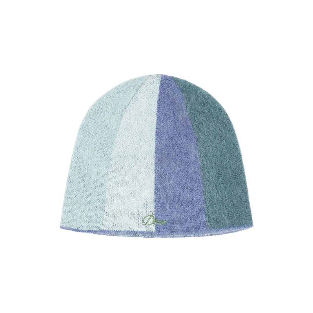 Dime Mohair Skully Beanie in Blue Multi - Goodnews Skateshop