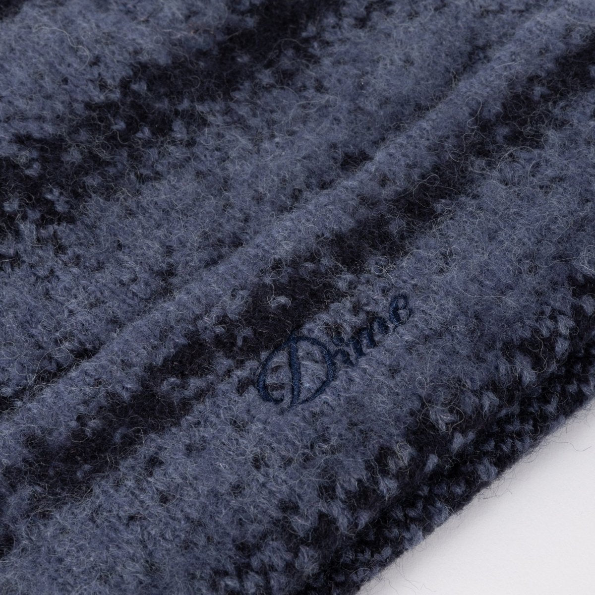 Dime Mohair Striped Beanie in Blue - Goodnews Skateshop