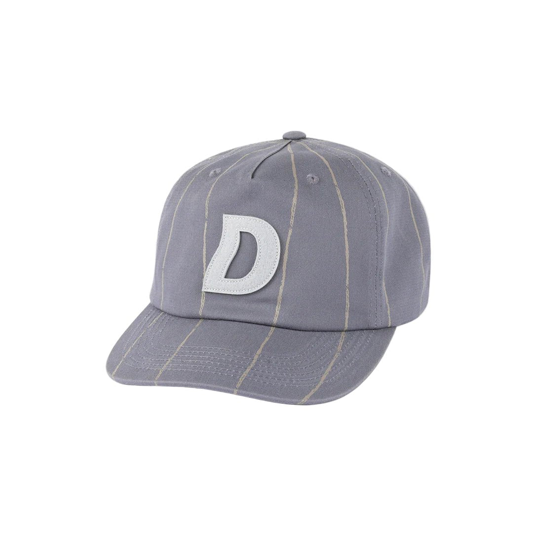 Dime Pinstriped Worker Cap in Gray - Goodnews Skateshop