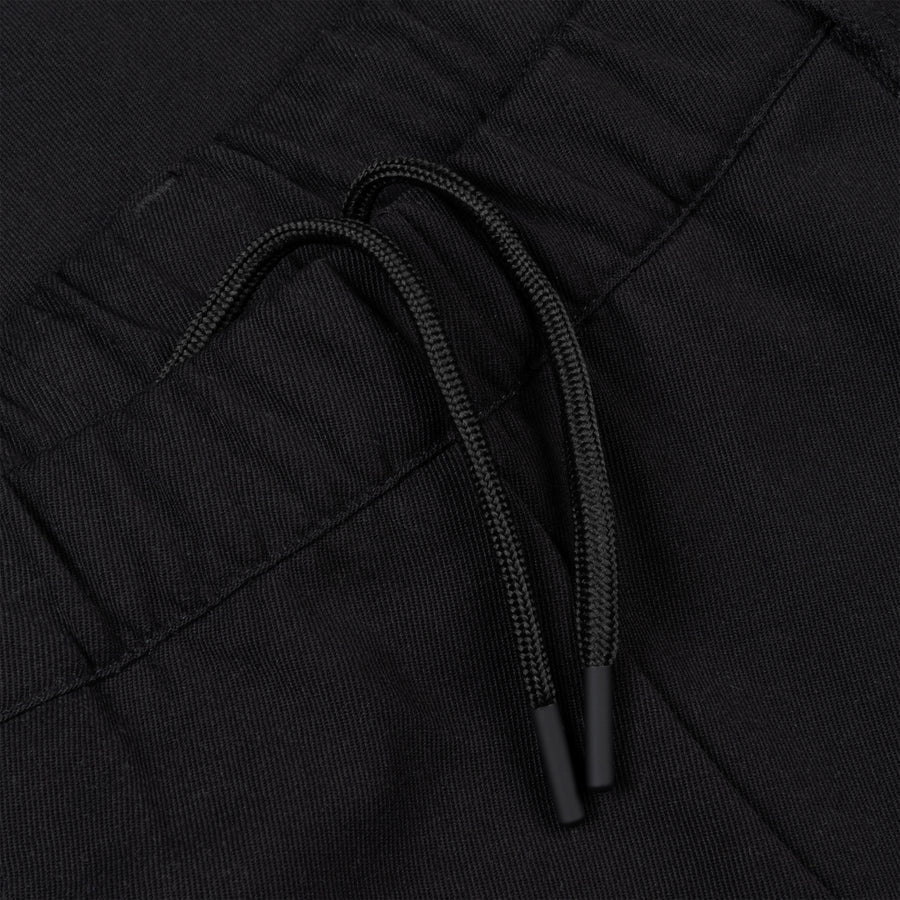 Dime Pleated Twill Shorts in Black - Goodnews Skateshop