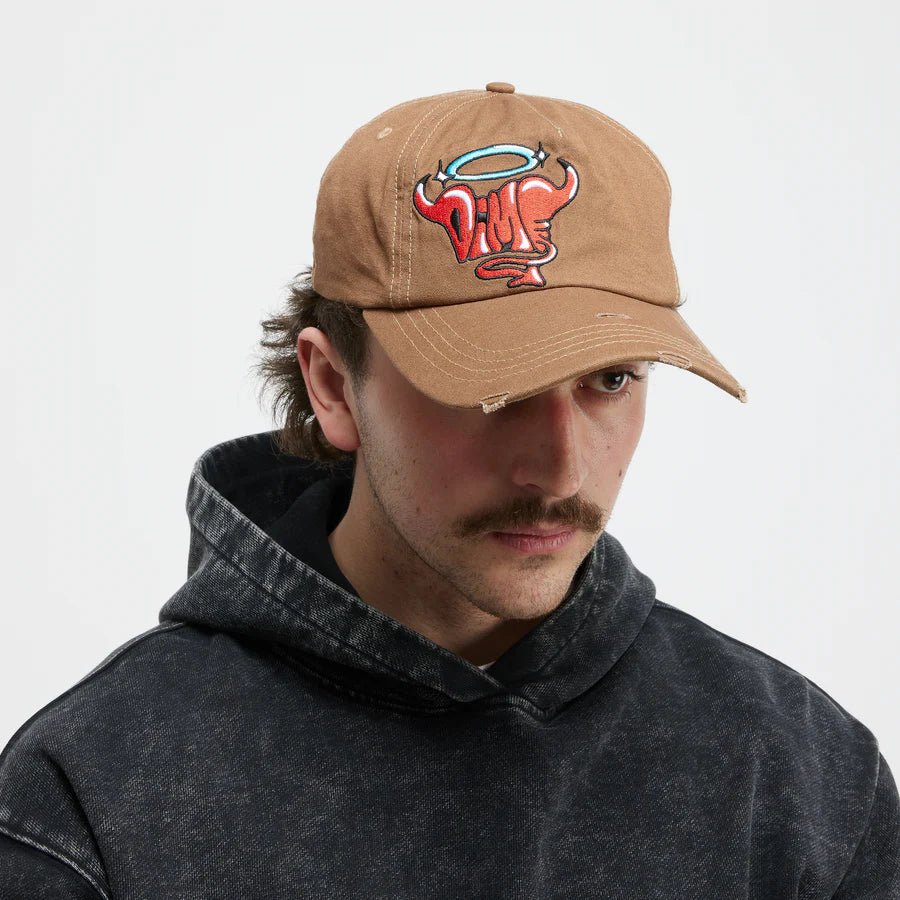 Dime Purgatory Worker Cap in Chocolate - Goodnews Skateshop