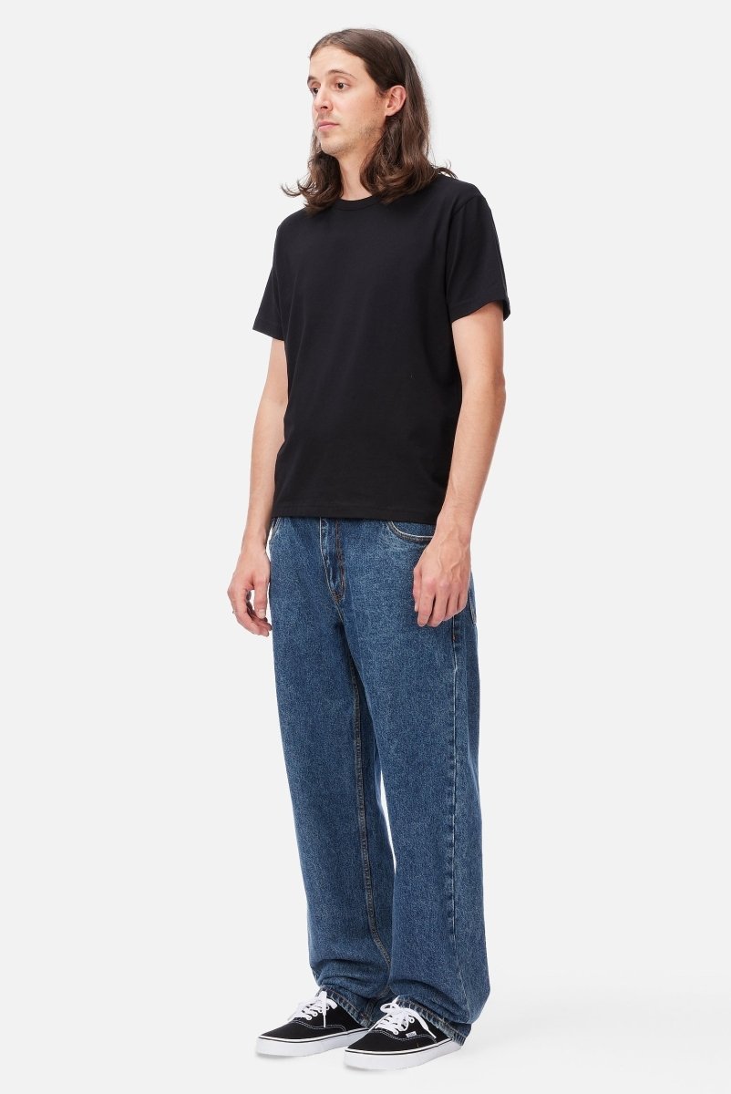 Dime Relaxed Denim Pants in Stone Washed - Goodnews Skateshop
