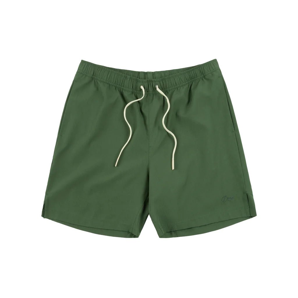Dime Secret Swim Shorts in Forest Green - Goodnews Skateshop