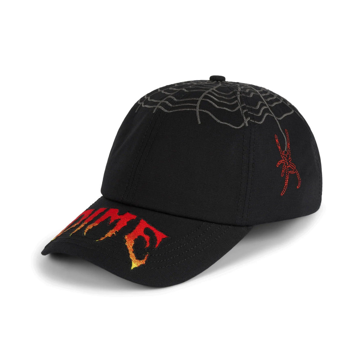 Dime Spider Low Pro Cap in Black - Goodnews Skateshop