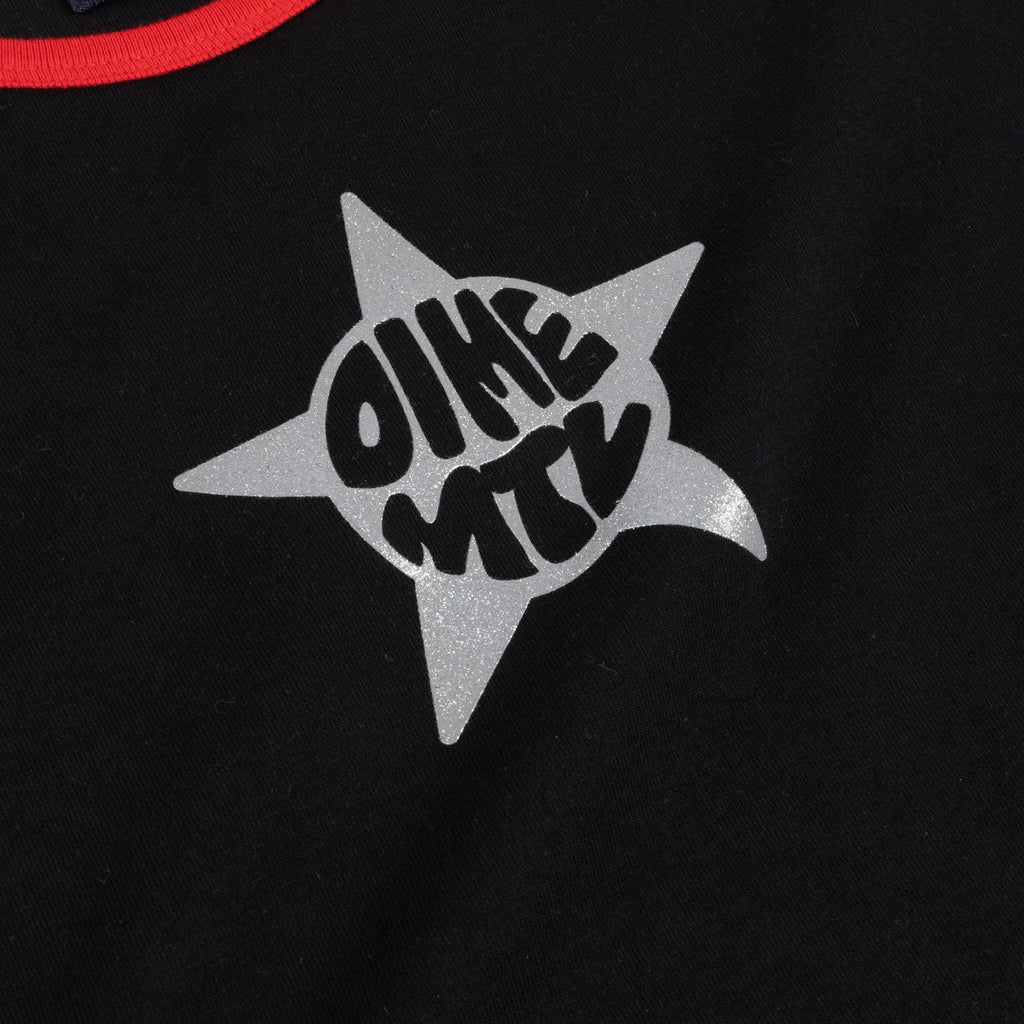 Dime Star Baby T-Shirt in Black - Goodnews Skateshop