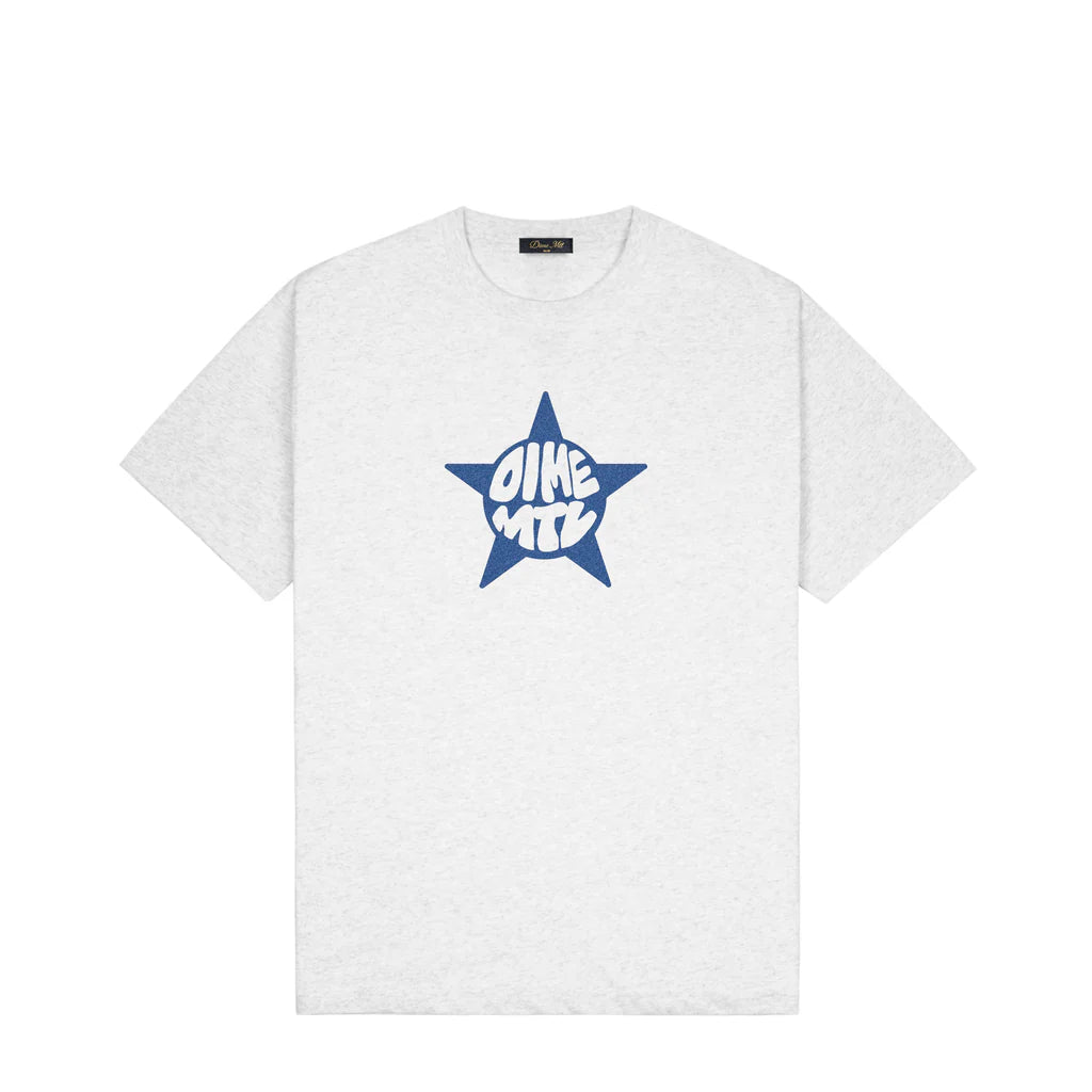 Dime Star T-Shirt in Ash - Goodnews Skateshop