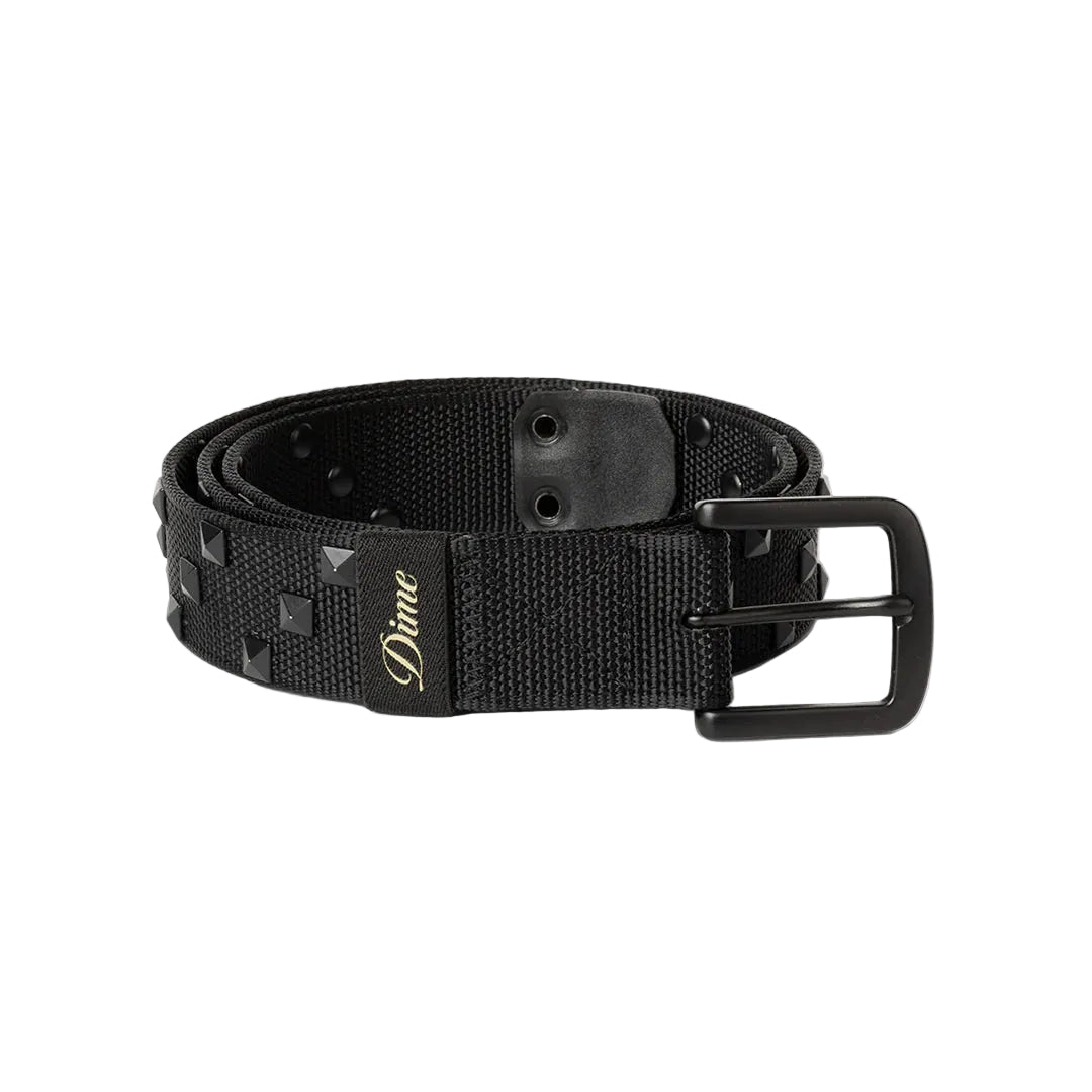 Dime Studded Belt in Black - Goodnews Skateshop