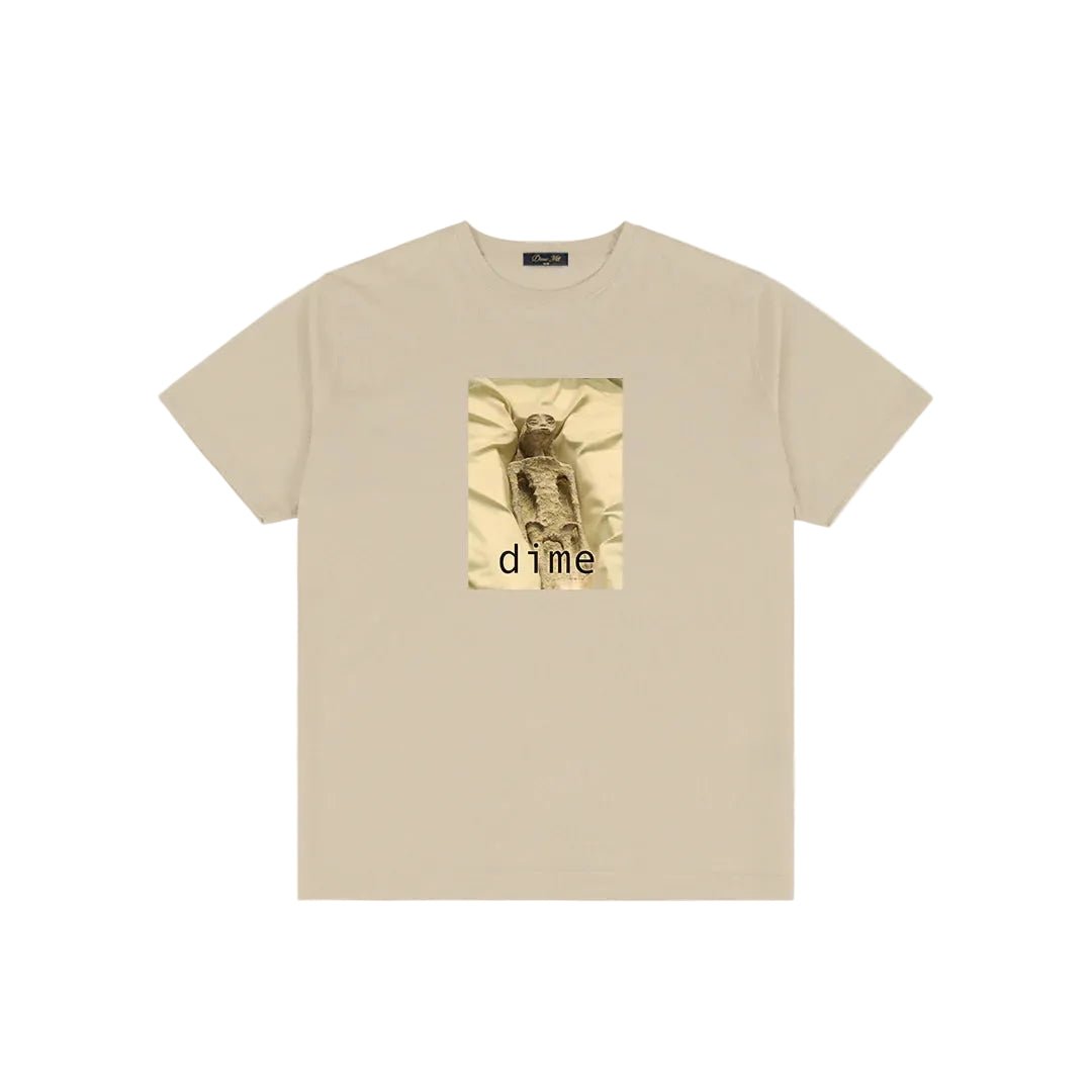 Dime Sunday T-Shirt in Beige - Goodnews Skateshop