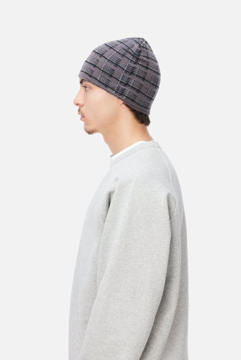 Dime Super Plaid Skully in Charcoal Multi - Goodnews Skateshop