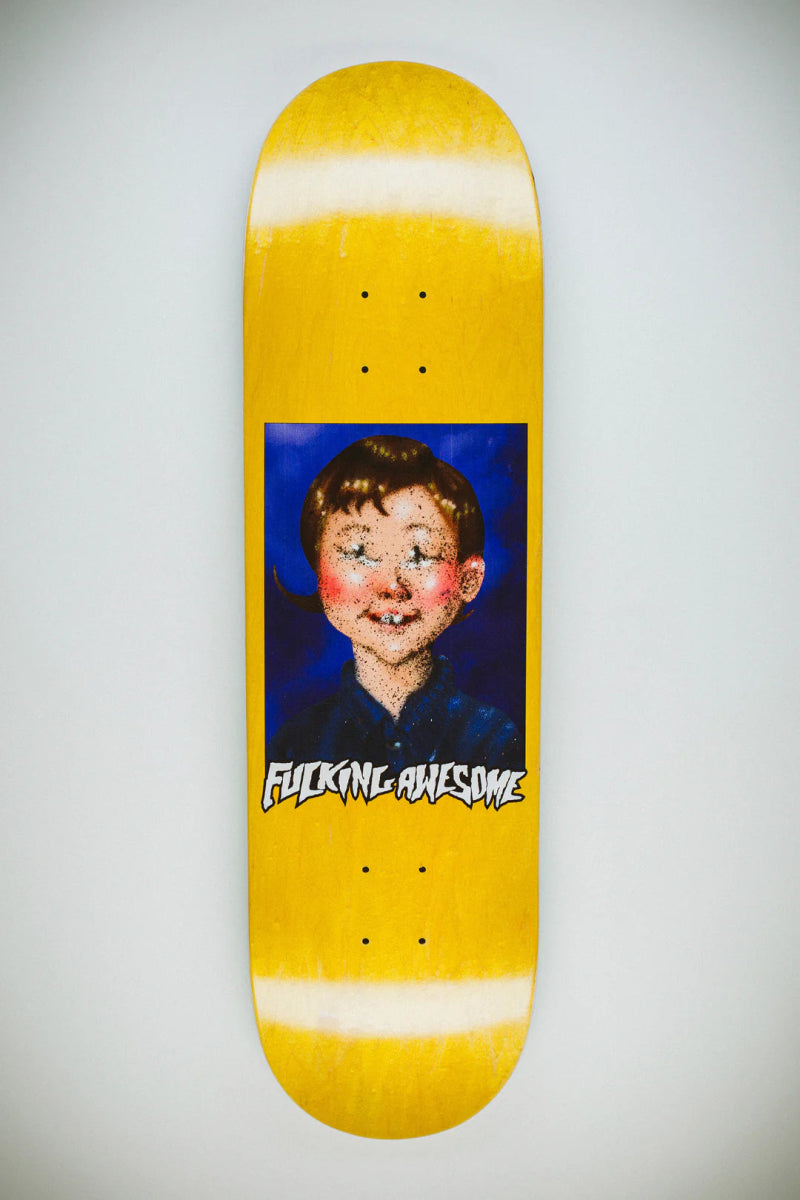 FA Elijah Berle Class Photo Painted by SickID Shape 2 Deck 8.5 - Goodnews Skateshop