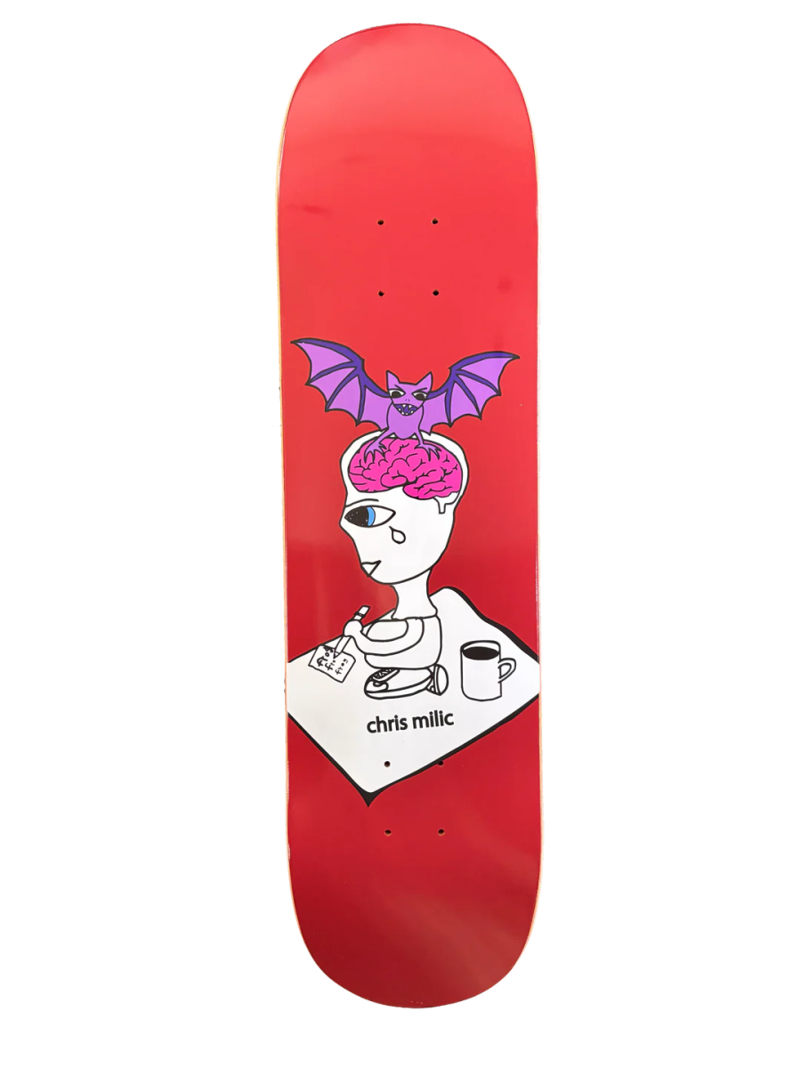 Frog Bat Brain (Chris Milic) Deck 8.6 - Goodnews Skateshop