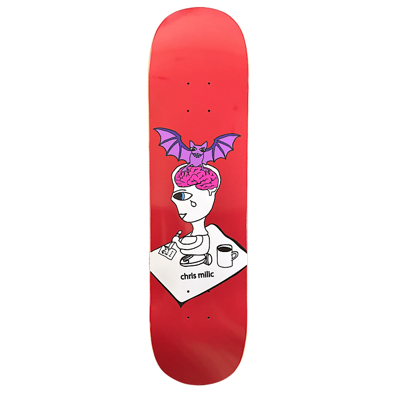 Frog Bat Brain (Chris Milic) Deck 8.6 - Goodnews Skateshop