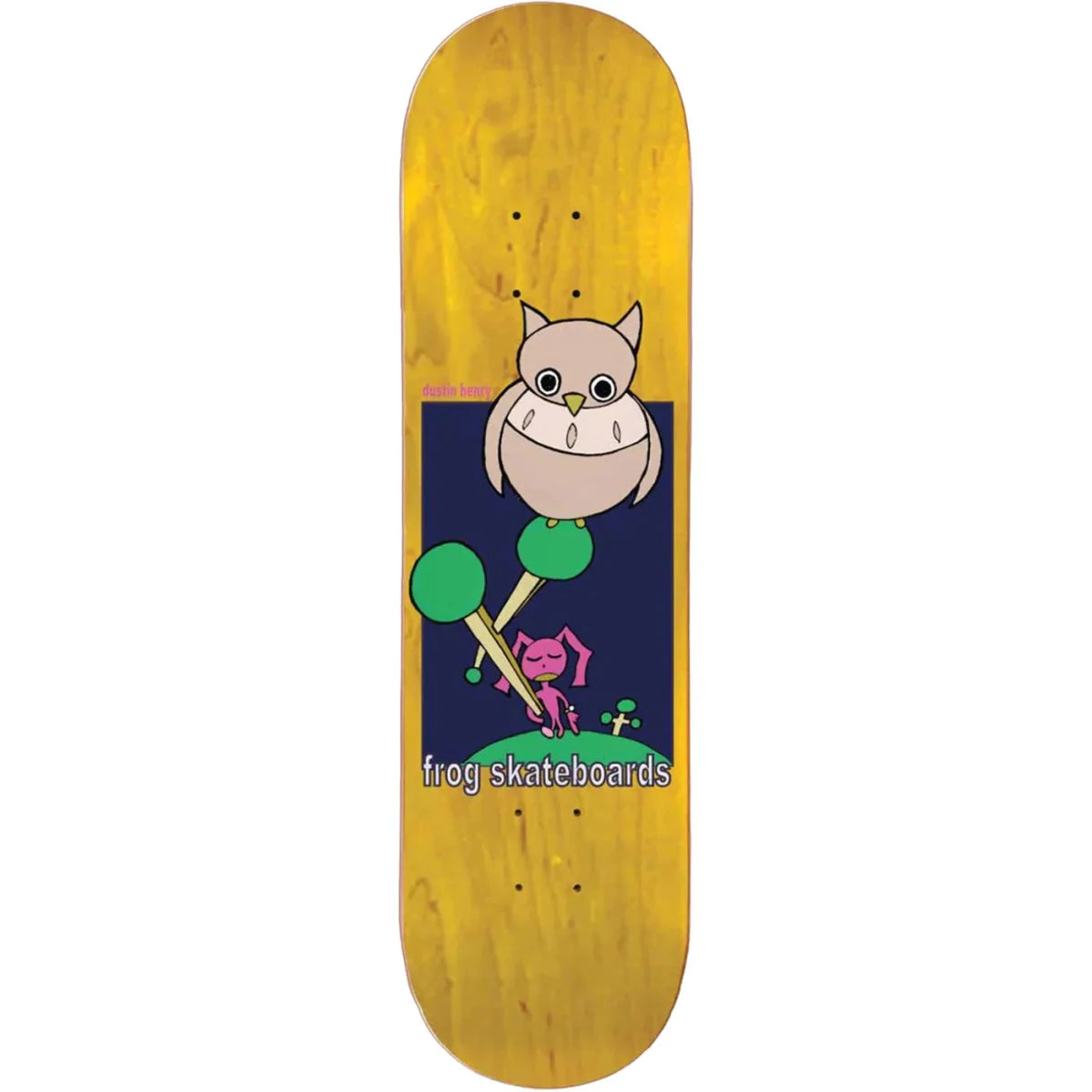 Frog Dustin Henry Wise One Deck 8.5 - Goodnews Skateshop
