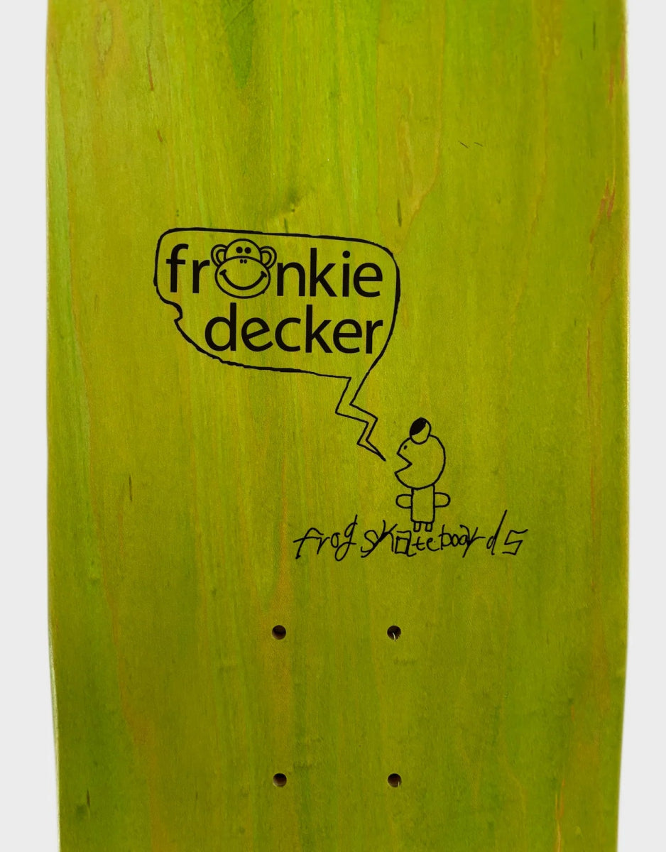 Frog Krazy Monk (Frankie Decker) Deck 8.42 - Goodnews Skateshop