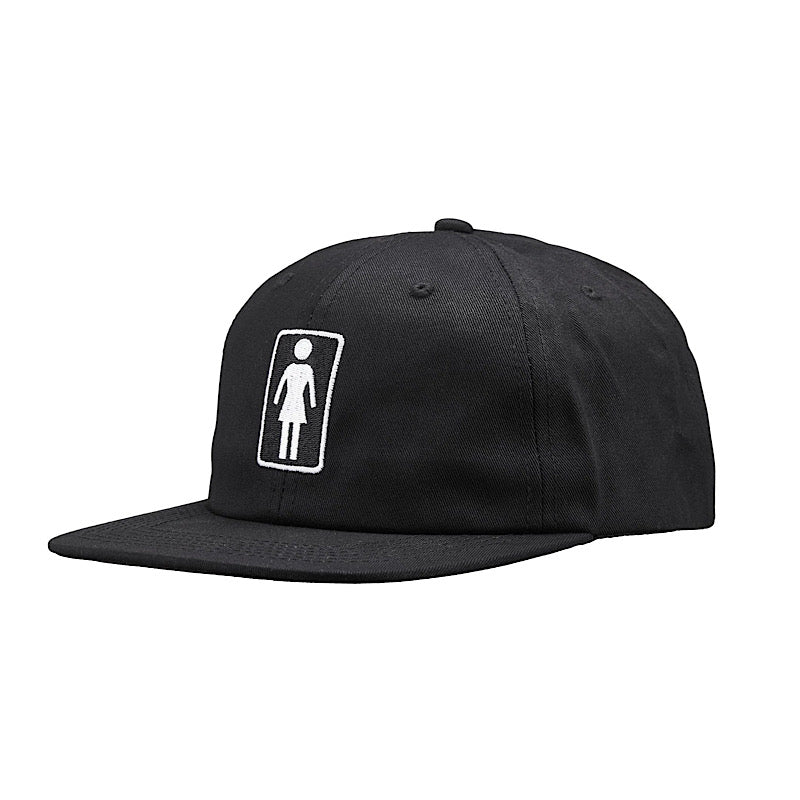 Girl Mo Classic Snapback Hat in Black - Goodnews Skateshop